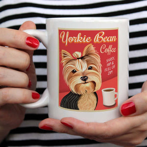 Yorkie lover gift, Yorkie coffee mug, Yorkshire terrier lover gift, Yorkshire terrier coffee mug