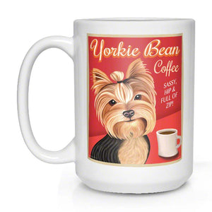 Yorkie lover gift, Yorkie coffee mug, Yorkshire terrier lover gift, Yorkshire terrier coffee mug